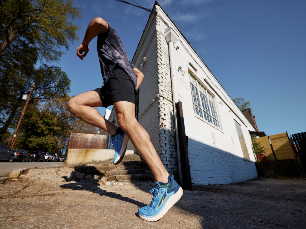Men's trail running lifestyle
